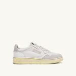Autry άνδρες ανοιχτά χαμηλά sneakers σε δέρμα και σουέντ λευκό 04FXF83