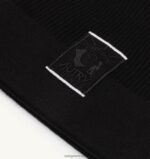 Autry άνδρες λογότυπο liberty patch beanie καπέλο μαύρο 04FXF142 - Image 3