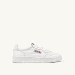 Autry άνδρες Ολυμπιονίκης χαμηλό sneaker από οπτικό λευκό δέρμα κατσίκας 04FXF1