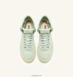 Autry άνδρες Ολυμπιονίκης mid sneakers σε απαλό δέρμα κατσίκας cel green 04FXF45 - Image 5
