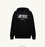 Autry άνδρες φούτερ με κουκούλα liberty print μαύρο 04FXF110 - Image 5