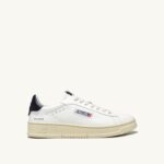 Autry άνδρες Dalas χαμηλά sneakers σε δερμάτινο λευκό και κενό 04FXF71