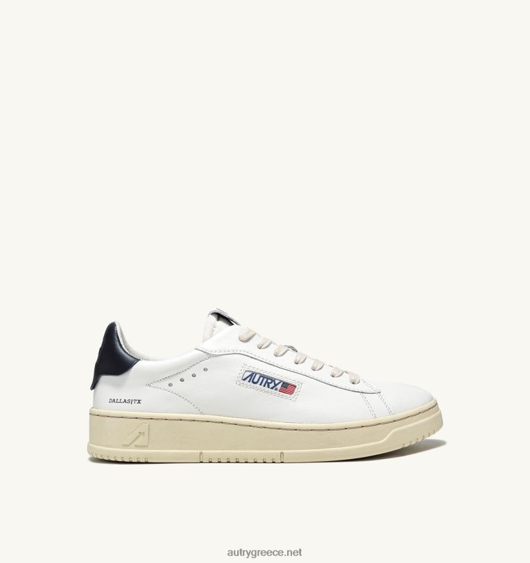autry_ceaccebdceb4cf81ceb5cf82_dalas_cf87ceb1cebcceb7cebbceac_sneakers_cf83ceb5_ceb4ceb5cf81cebcceaccf84ceb9cebdcebf_cebbceb5cf8.jpg Autry άνδρες Dalas χαμηλά sneakers σε δερμάτινο λευκό και κενό 04FXF71 - Image 1