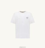 Autry άνδρες T-shirt με λαιμόκοψη liberty print crew λευκό 04FXF117 - Image 5