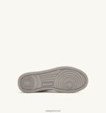 Autry γυναίκες δίχρωμα mid sneakers medalist σε δερμάτινο λευκό και vapor τόνο 04FXF236 - Image 4