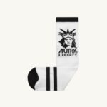 Autry γυναίκες κάλτσες με το logo liberty μαύρες 04FXF151