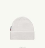 Autry γυναίκες λογότυπο patch beanie καπέλο λευκό 04FXF138 - Image 2
