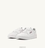 Autry γυναίκες Ολυμπιονίκης χαμηλό sneaker από οπτικό λευκό δέρμα κατσίκας 04FXF158 - Image 2
