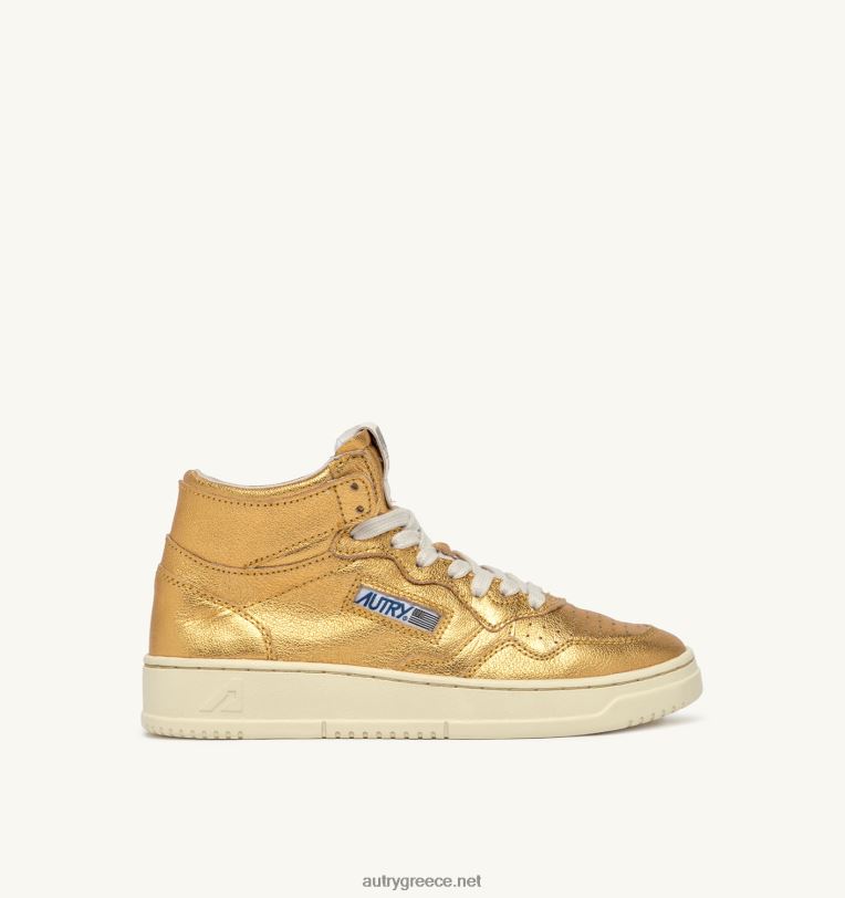 autry_ceb3cf85cebdceb1ceafcebaceb5cf82_cebfcebbcf85cebccf80ceb9cebfcebdceafcebaceb7cf82_mid_sneakers_ceb1cf80cf8c_cebccf80cf81c.jpg Autry γυναίκες Ολυμπιονίκης mid sneakers από μπρούτζινο πλαστικοποιημένο δέρμα κατσίκας 04FXF209 - Image 1