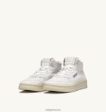 Autry γυναίκες Ολυμπιονίκης mid sneakers σε απαλό δέρμα κατσίκας 04FXF192 - Image 2