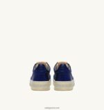 Autry γυναίκες Ολυμπιονίκης mid sneakers σε πλαστικοποιημένο μπλε δέρμα κατσίκας 04FXF208 - Image 3