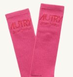 Autry γυναίκες ροζ κάλτσες με λογότυπο supervintage 04FXF153 - Image 3