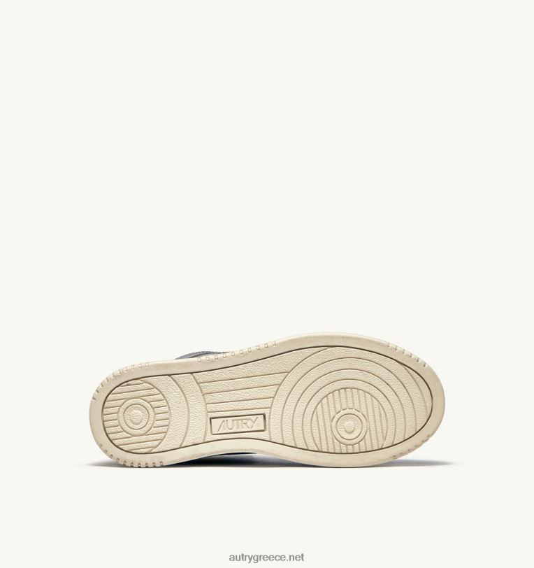 Autry γυναίκες medalist mid sneakers σε λευκό και μπορντό δέρμα κατσίκας και σουέτ 04FXF233 - Image 4
