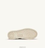 Autry γυναίκες medalist mid sneakers σε χάλκινο καφέ και κόκκινο δέρμα και σουέτ 04FXF234 - Image 4