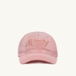 Autry γυναίκες supervintage λογότυπο καπάκι ροζ 04FXF144